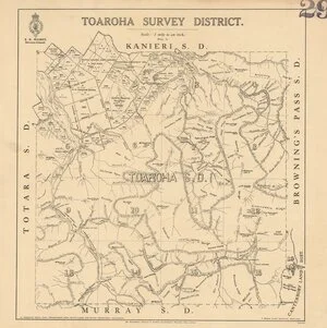 Toaroha Survey District [electronic resource]