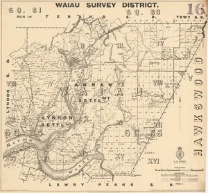 Waiau Survey District [electronic resource].