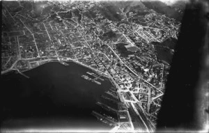 Aerial view of Wellington