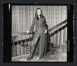 Garment shown at the Benson and Hedges Fashion Design Awards in 1971