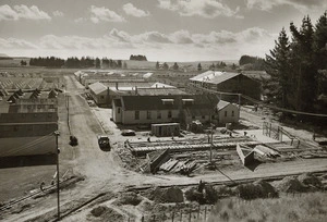 Waiouru Military Camp, including construction site of a Catholic hut