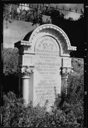 Mount Street Cemetery, Wellington