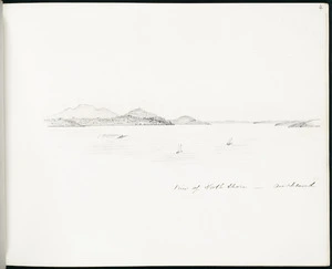 Spratt, Henry Thomas, b 1827 :View of North Shore - Auckland. [1860s?]