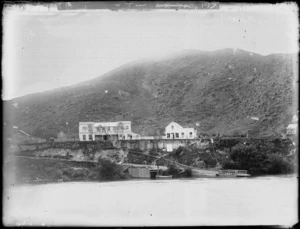Settlement of Upokongaro, on the banks of the Whanganui River
