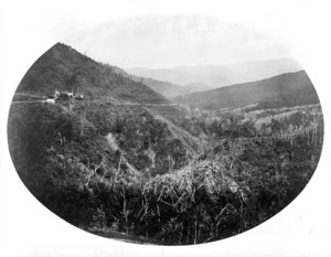 Bragge, James, 1833-1908 :Landscape, Rimutaka Range