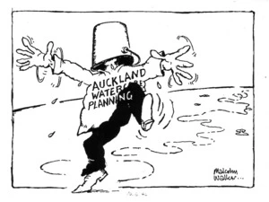Walker, Malcolm, 1950- :Auckland watercare planning. [10 June 1994].