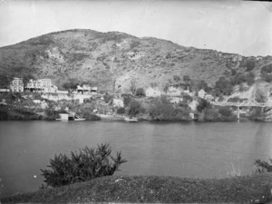 Looking across the Whanganui River, towards the settlement of Upokongaro, near Wanganui