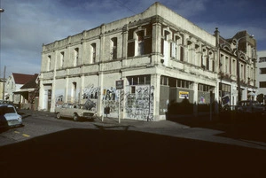 Corner of Arthur and Cuba Streets, Wellington
