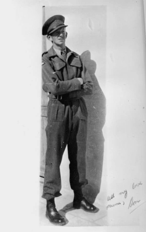 Major D J Stott, special agent in Greece during World War II
