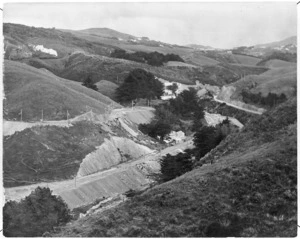 Glenside, Wellington, including the Wellington-Manawatu railway line and construction of Tawa Deviation