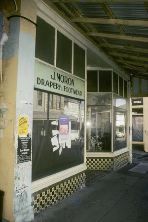 Shop fronts, upper Cuba Street, Wellington