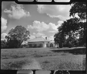 View of the Treaty house, Waitangi