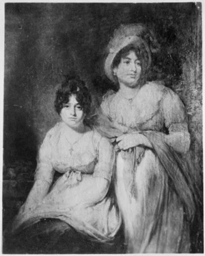 Owen, William, 1769-1825 :[Portrait of Mrs R Mein and Mrs W P Smith, 1802]