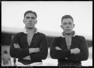 New Zealand Maori Rugby representatives, Jack MacDonald junior, and another