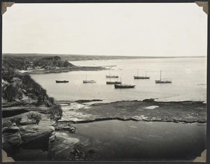 View of Owenga Boat Harbour, Chatham Islands, New Zealand