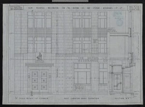 Mitchell & Mitchell (Firm): New premises Wellington for The Mutual Life and Citizens Assurance Co. Ltd. Drawing no.20