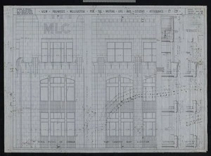 Mitchell & Mitchell (Firm): New premises Wellington for The Mutual Life and Citizens Assurance Co. Ltd. Drawing no.22