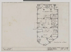 Mitchell & Mitchell (Firm): Ground Floor plan as altered. Drawing no.R128/d