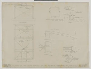 Mitchell & Mitchell (Firm): Installation of town clock. Drawing no.R35/D