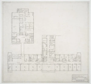 Haughton & Mair, architects :Seddon Block, Wellington Hospital, for the Wellington Hospital Board. Revised second floor plan. September 1963