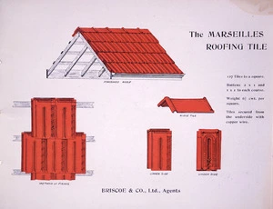 Briscoe & Co. Ltd :The Marseilles roofing tile [ca 1907].