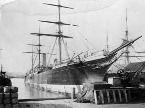 The ship Kaikoura