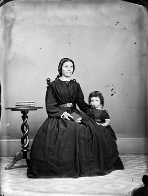 Woman and child, Wanganui district