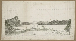 Burgoyne, W H :Lake Waikaremoana, Province of Auckland, N.Z. 1869