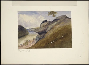 [Fox, William] 1812-1893 :Jefferson's Rock. Harpers Ferry V[irginia, U S A]. River Shenandoah. 1853