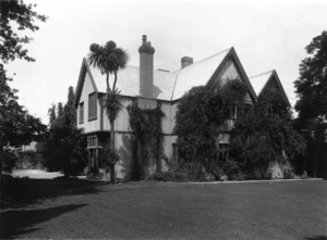 Second master's house, Christ's College, Christchurch