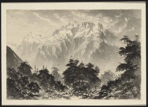 Moreton, Samuel Horatio, 1845?-1921 :Mt Edgin, Posedon River Valley [ca 1890]