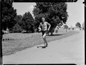 Lionel Fox, during the 1950 British Empire Games, Auckland