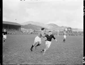 British Isles versus Wellington rugby game