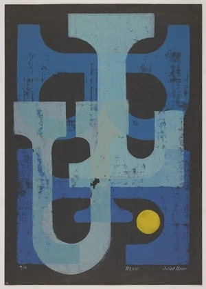 Peter, Juliet, 1915-2010 :Blue. [ca 1975].