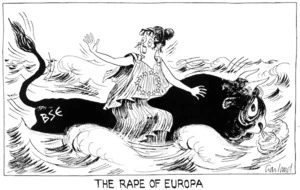 Garland, Nicholas :The rape of Europa. 1996.