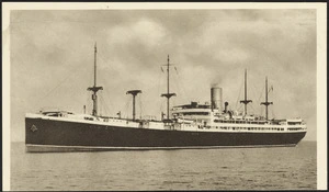 Real Photographs Company (Liverpool, England) : Photograph of the ship Rotorua