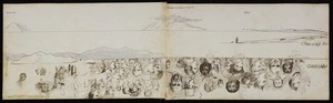 Mantell, Walter Baldock Durrant, 1820-1895 :Otaki. 3 July 1844. Taranaki. Tongariro (snow) and Ruapehu. Ohau. Waitapu. Kapiti.