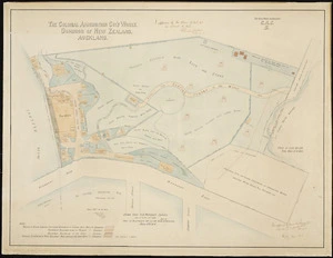 Clark, Johnson, fl 1913 :The Colonial Ammunition Coy's Works. Dominion of New Zealand. Auckland [ms map]. 1913.