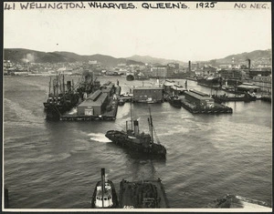 Creator unidentified : Photograph of Queens Wharf, Wellington