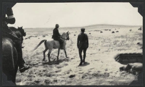 HRH Edward Prince of Wales at Sphinx Post, Egypt