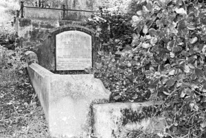 The grave of the Roberts and Sargison family, plot 61.O, Sydney Street Cemetery.