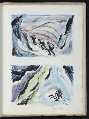 Drawbridge, John Boys, 1930-2005 :Wind. Ice cave digging. [1949]