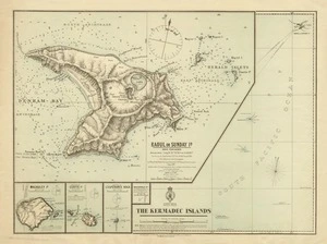 New Zealand. Department of Lands and Survey :The Kermadec Islands [map]. March 1898