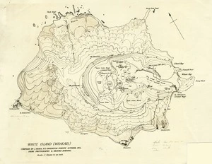 New Zealand Geological Survey : White Island (Whakari) [copy of ms map]. 1951