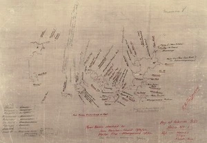 Pickmere, Arthur Hereward, 1905-1973 : Bay of Islands Survey District Helio Number One [ms map with annotations]. 1942