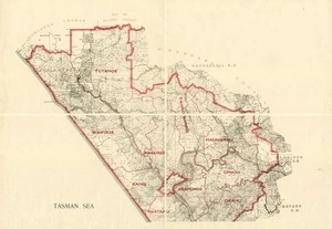 [New Zealand. Department of Lands and Survey]: [Map of Hobson County] [map with ms annotations]. [n d]