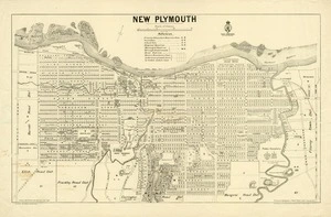New Zealand. Department of Lands and Survey : New Plymouth [map]. 1909