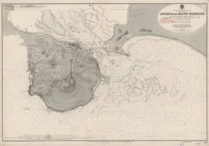 Great Britain. Hydrographic Office : Awarua or Bluff Harbour [map with ms annotations]. 1933