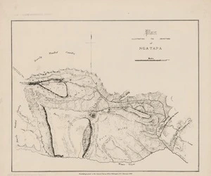 New Zealand. General Survey Office : Plan Illustrating the operations at Ngatapa [map]. 1884