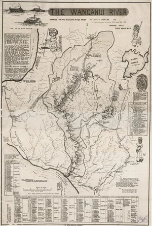 Wanganui River Trust : The Wanganui River [map]. 1903